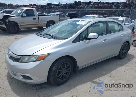 2012 Honda Civic Ex from USA, damaged, VIN 19XFB2F82CE305556